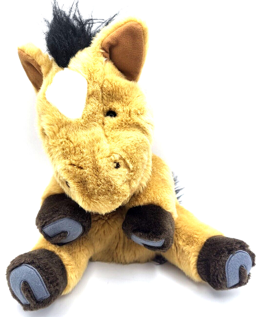 A&A Plush Puppet Brown Horse Hand Puppet 12" Clean and Soft